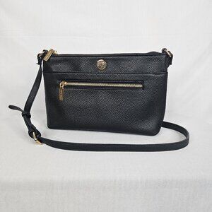 ANNE KLEIN Black Purse with Adjustable Strap